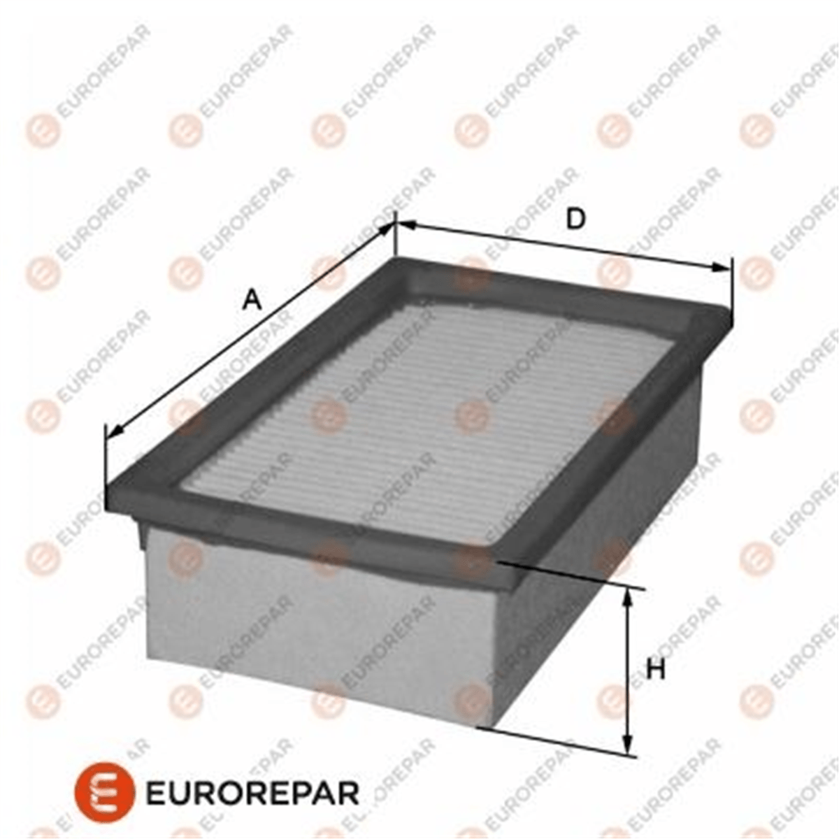 EUROREPAR 1680336580 - Hava Filtresi - Renault 