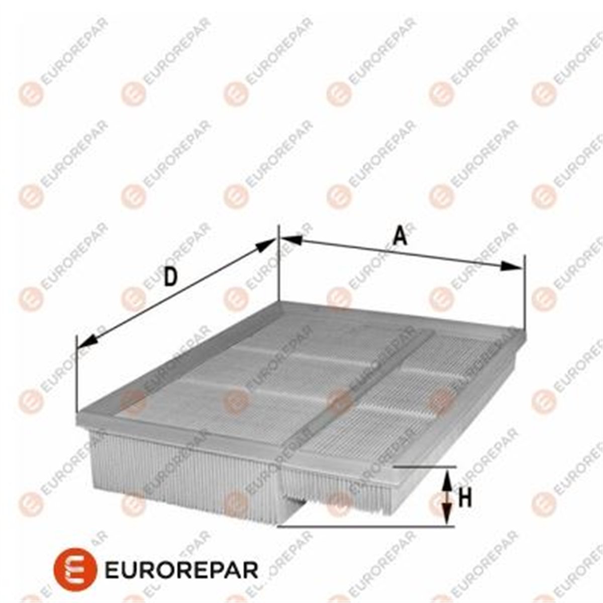 EUROREPAR 1680341380 - Hava Filtresi - Mercedes W202-163
