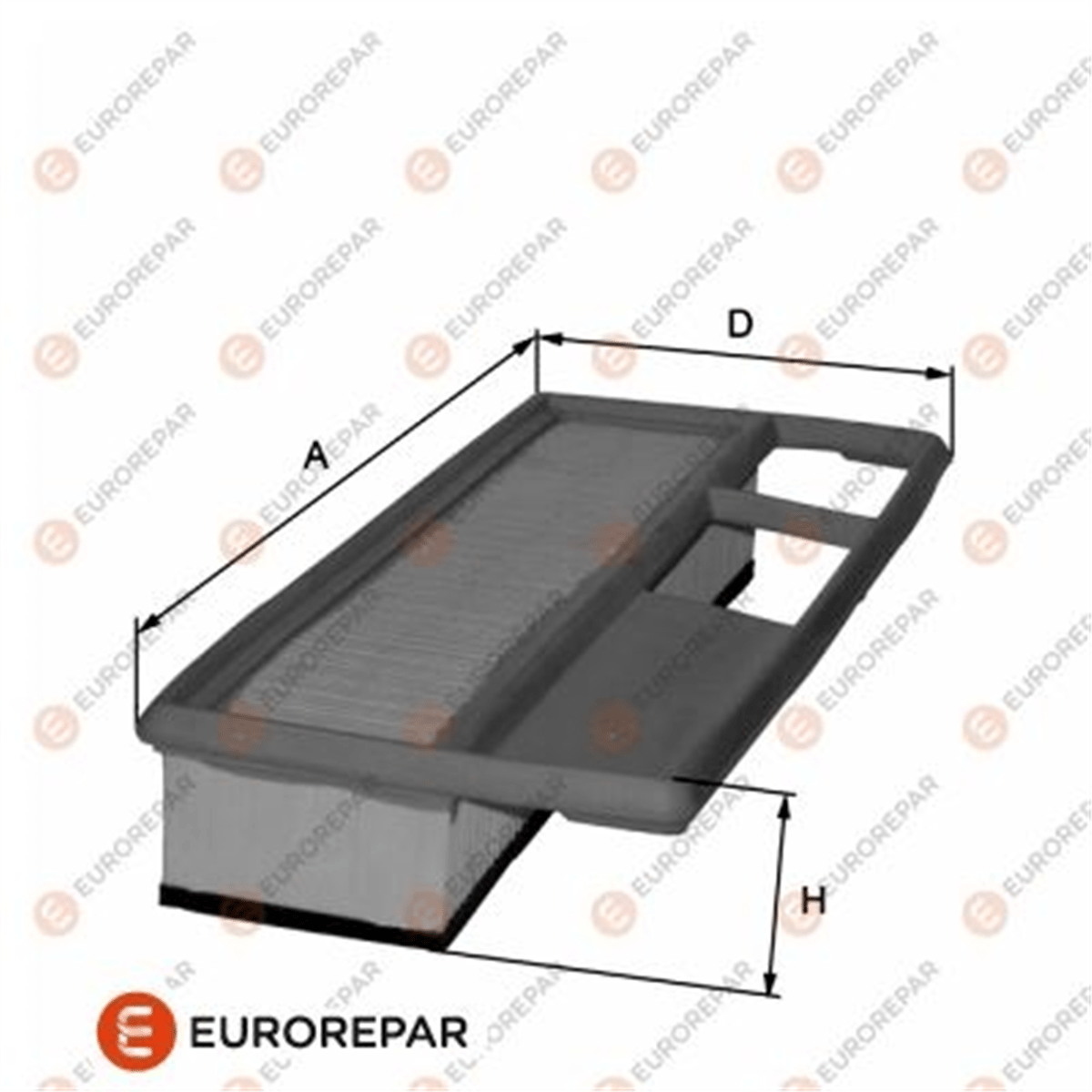 EUROREPAR 1680348680 - Hava Filtresi - Psa Combo D