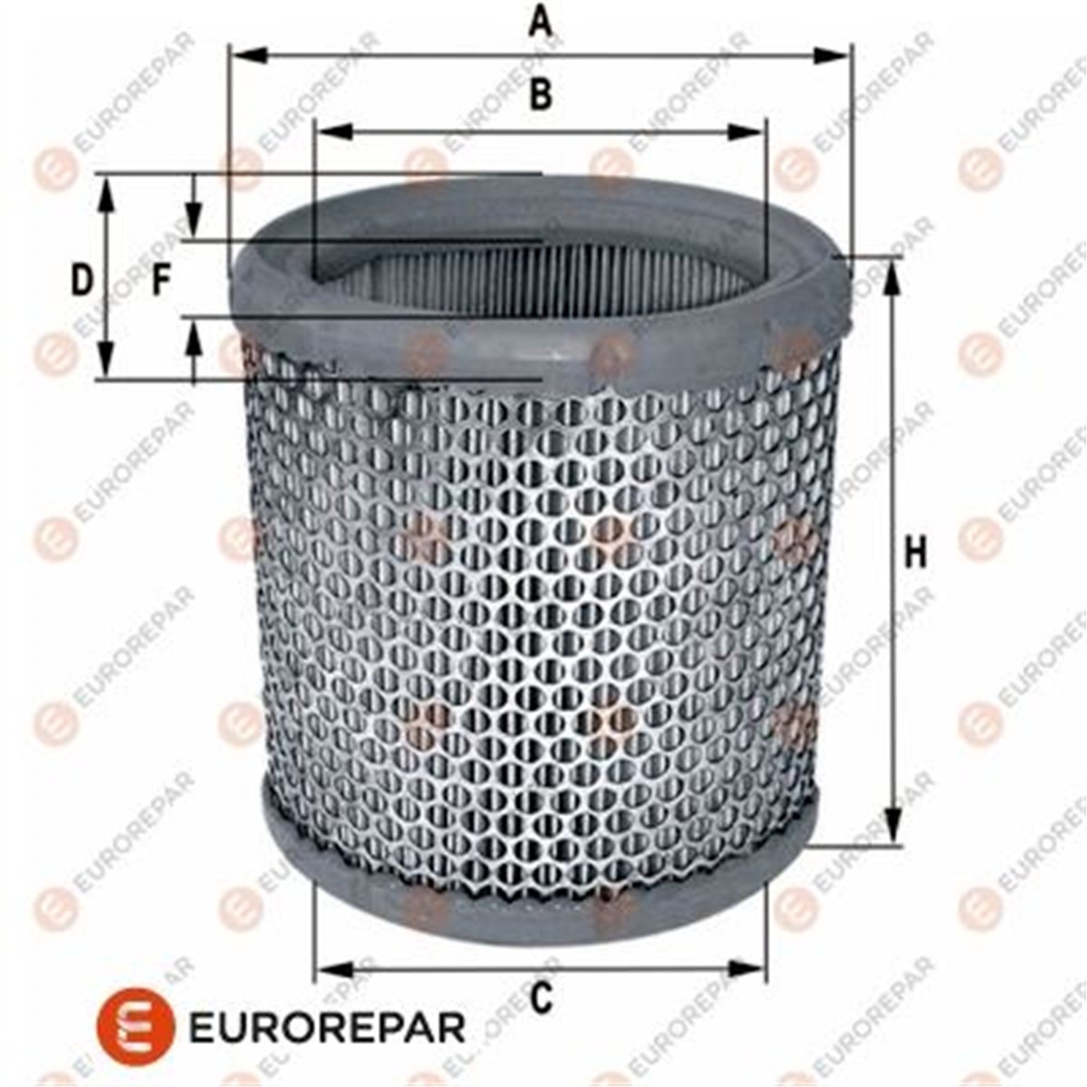 EUROREPAR 1680348980 - Hava Filtresi - Psa 106/306/saxo