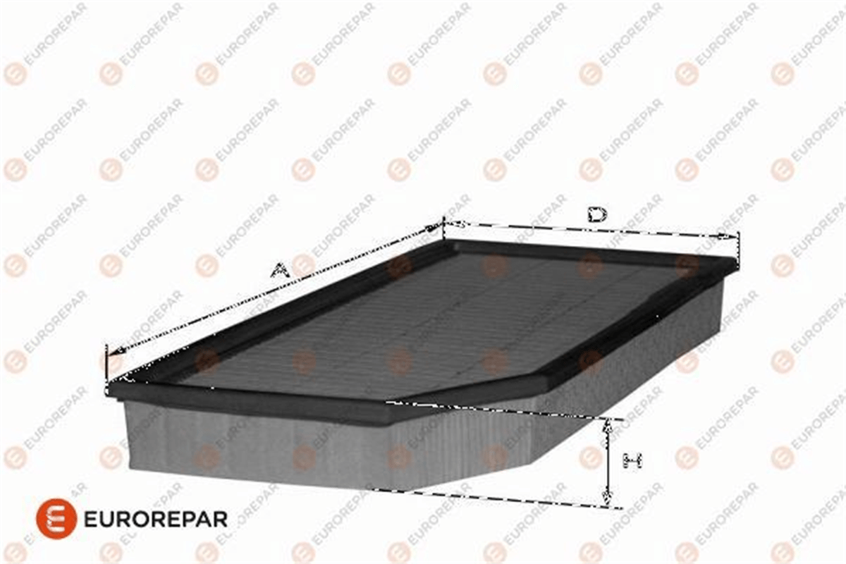 EUROREPAR 1682270280 - Hava Filtresi - Vw Golf5-jetta-passat-a3
