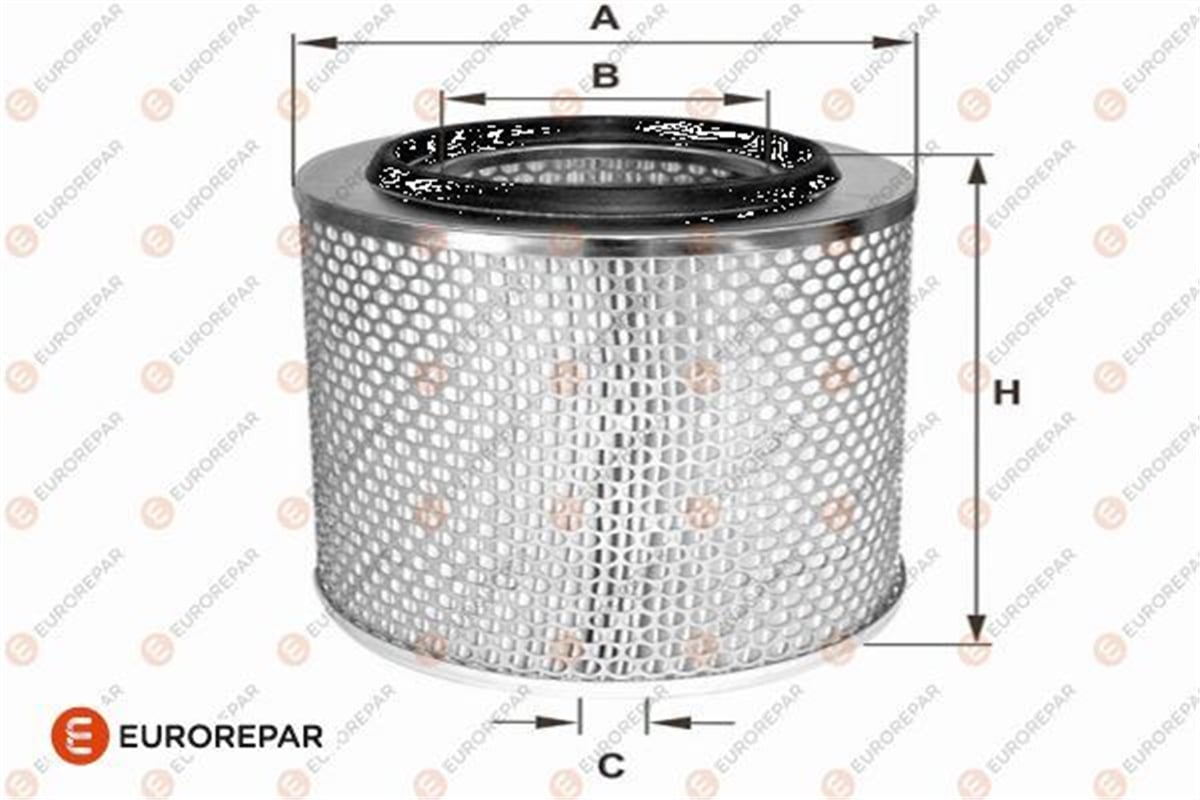 EUROREPAR 1682270580 - Hava Filtresi - Vw Lt