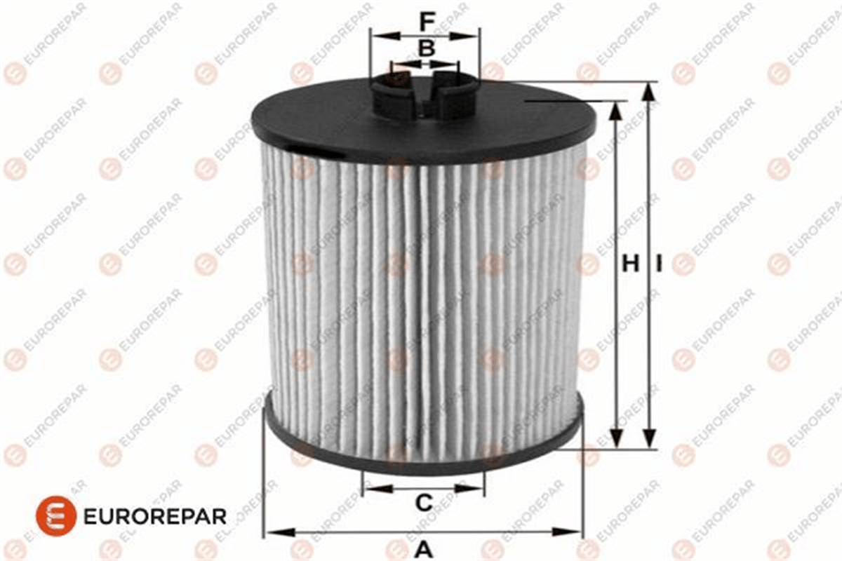 EUROREPAR 1682277780 - Yag Filtresi - Vw Golf5-jetta-passat-a3-leon