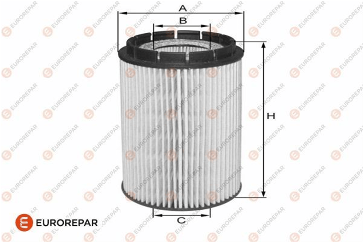 EUROREPAR 1682281380 - Yag Filtresi - Fiat Cherokee/voyager/tuscon/elntra/sportage