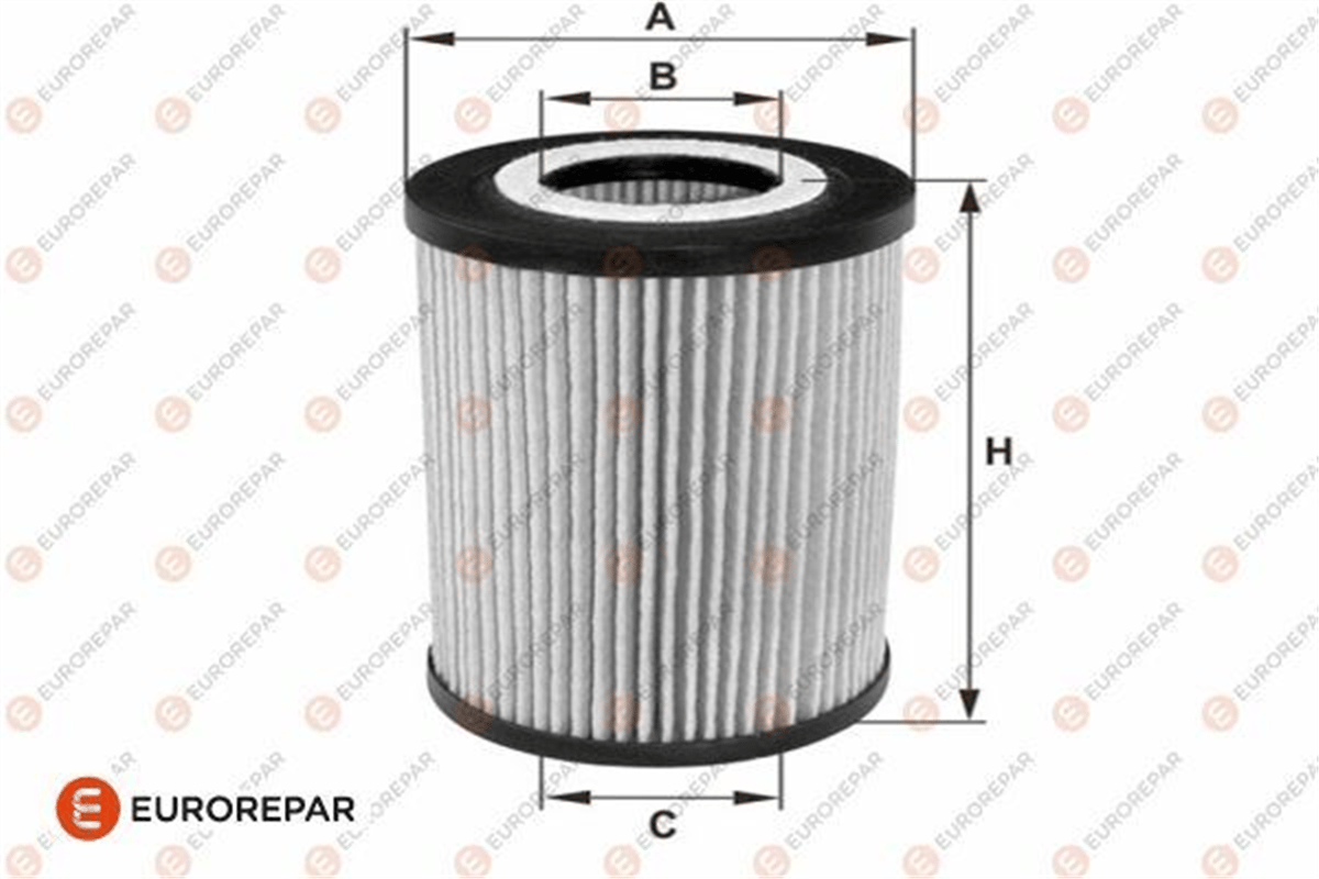 EUROREPAR 1682286580 - Yag Filtresi - Volvo Volvo S40 S60 S70 S80 V40 V70