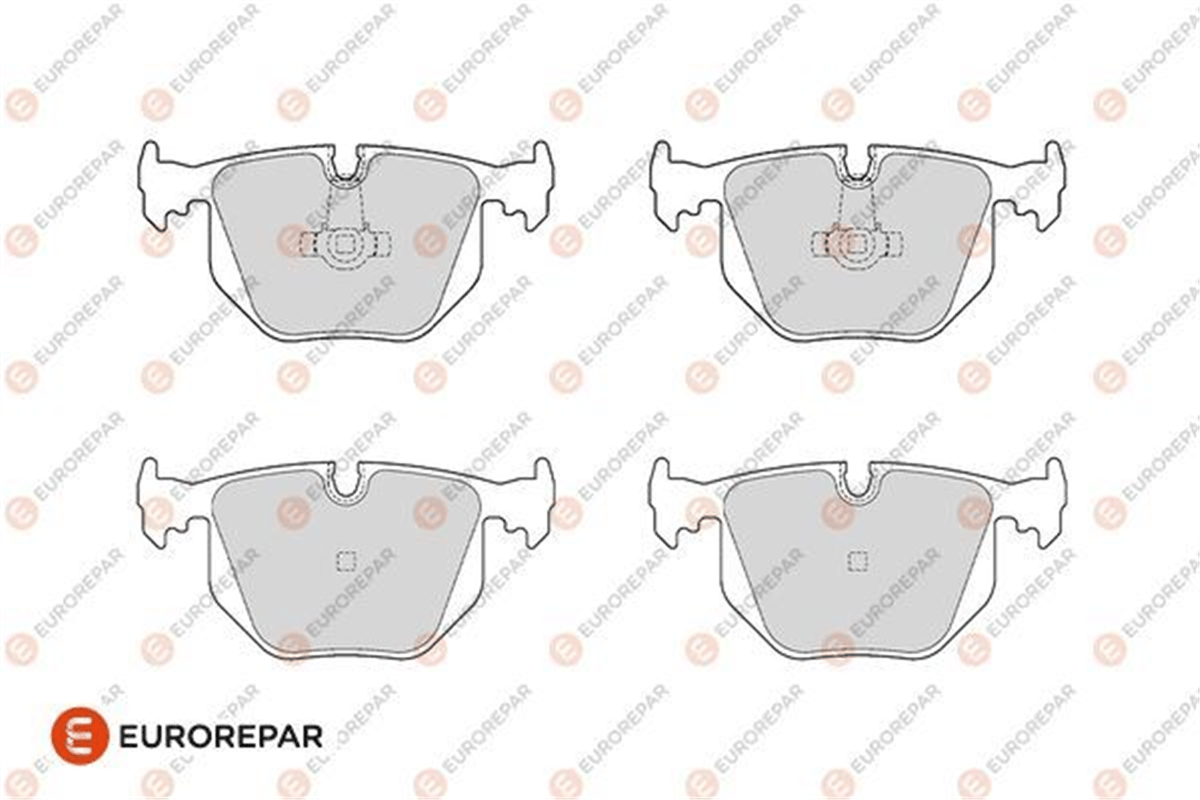 EUROREPAR 1686273980 - Fren Balatasi Arka - Bmw E65-e66