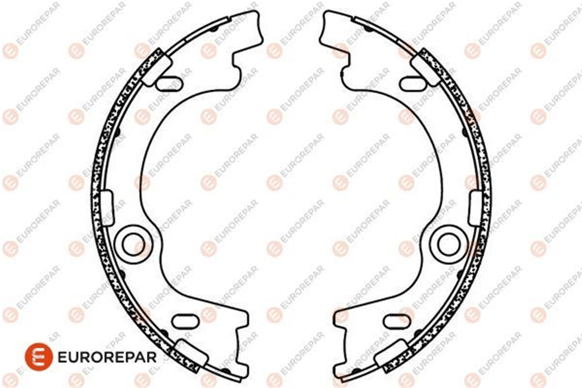 EUROREPAR 1690924680 - Fren Balatasi Arka - Kore I30/ix35/ceed/sportage