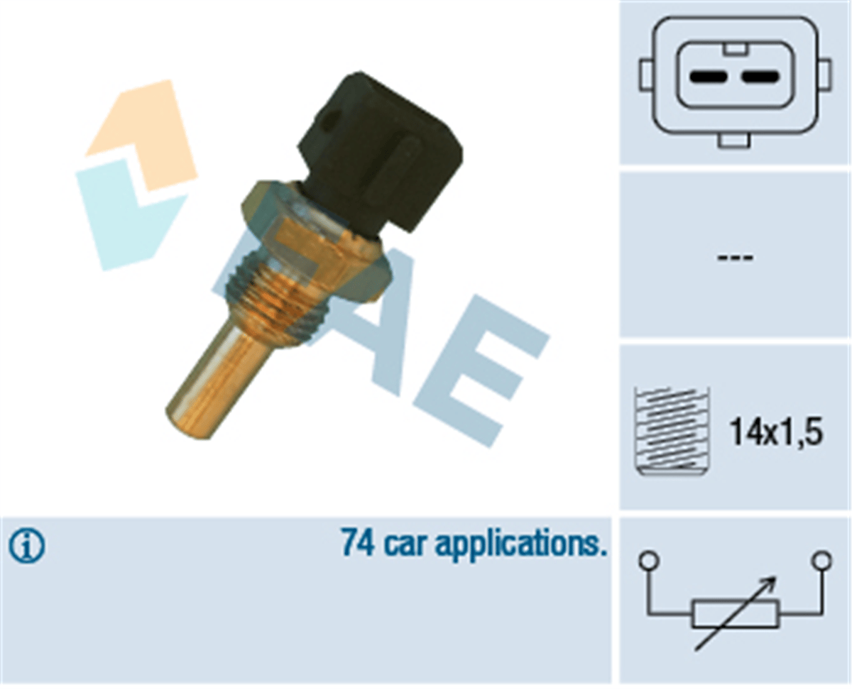 FAE 32560 - Hararet Müsürü - Bmw E32-e34-e36-e38-e31