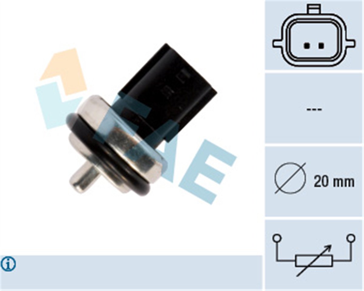 FAE 33811 - Su Sicaklik Müsürü - Mercedes W176-177-246-247-118