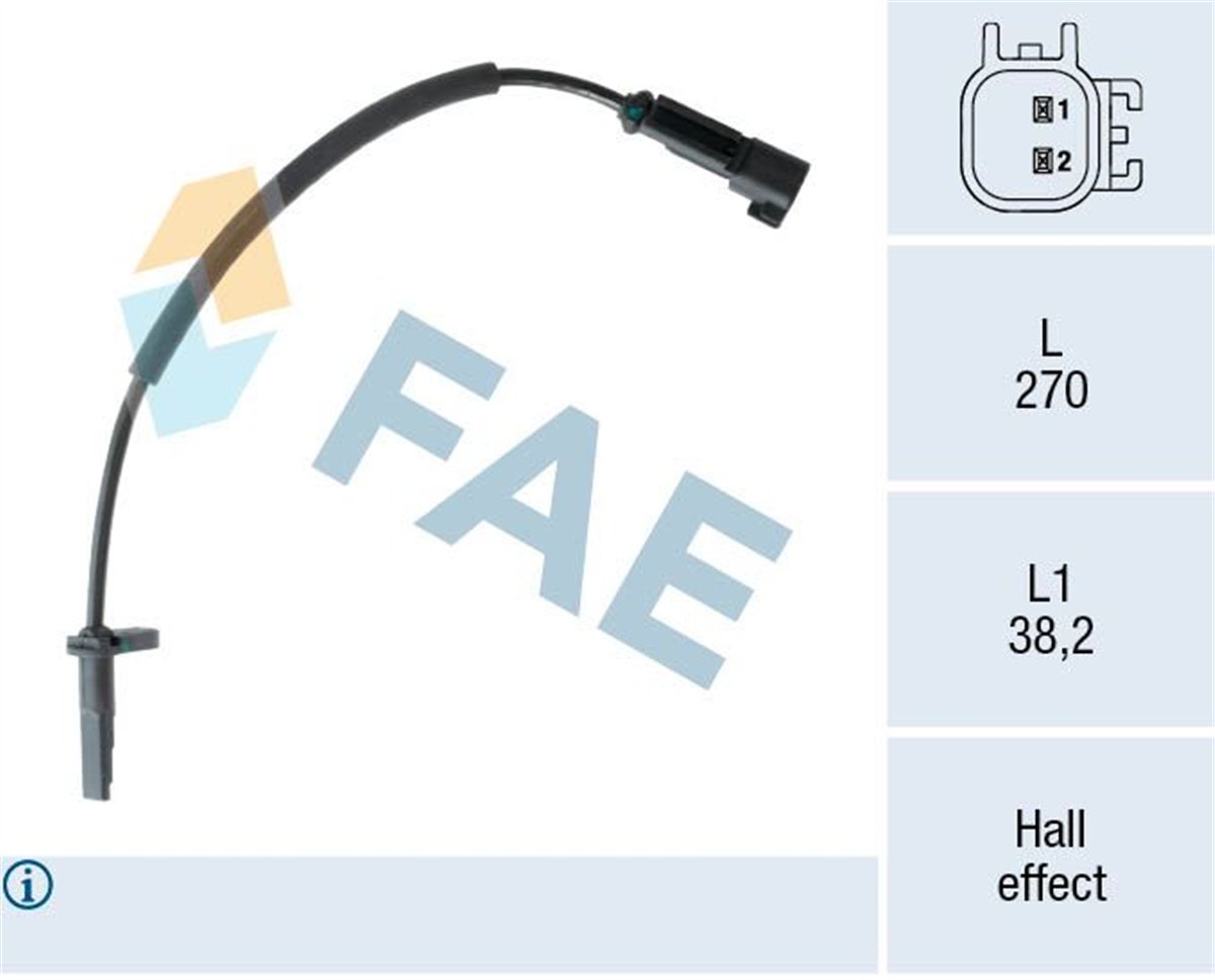 FAE 78556 - Abs Sensörü Ön - Ford Transit V-362