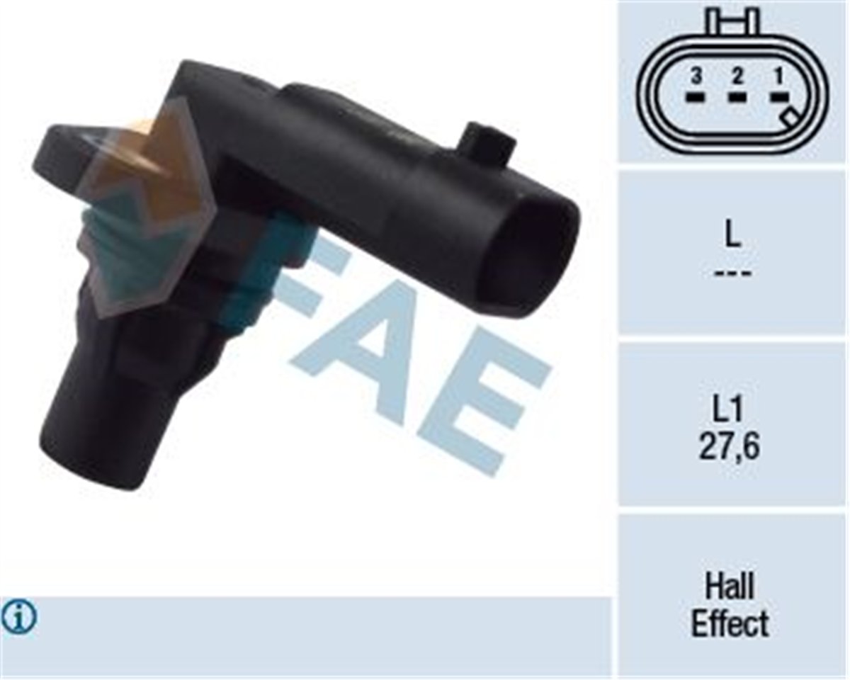 FAE 79172 - Eksantrik Devir Sensörü - Fiat Alfa Romeo 147-156-opel Astra H-j- Insignia-vectra C