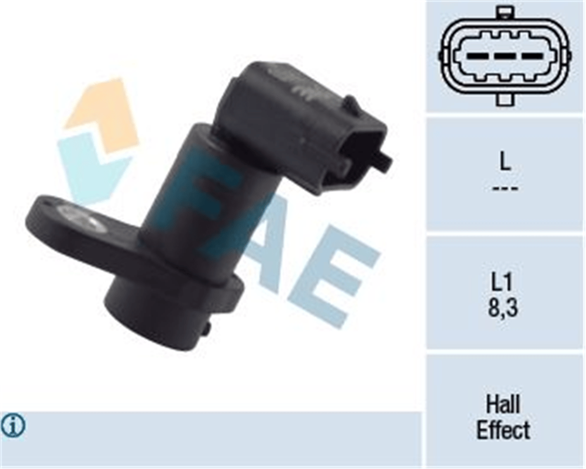 FAE 79193 - Eksantrik Devir Sensörü - Opel Astra G Astra H Vectra C Zafira B