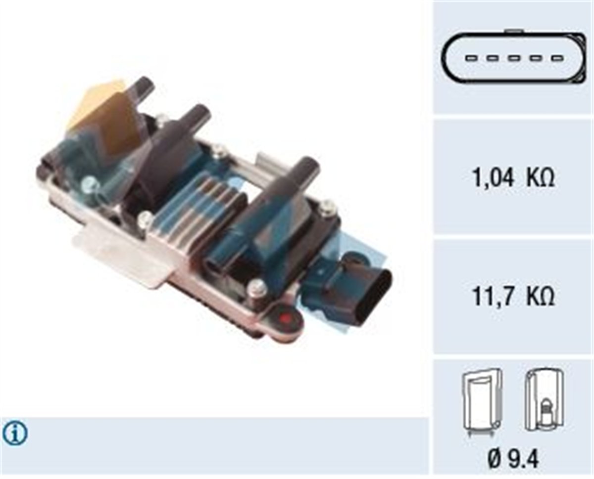 FAE 80404 - Atesleme Bobini - Vw Passat-a4-a6