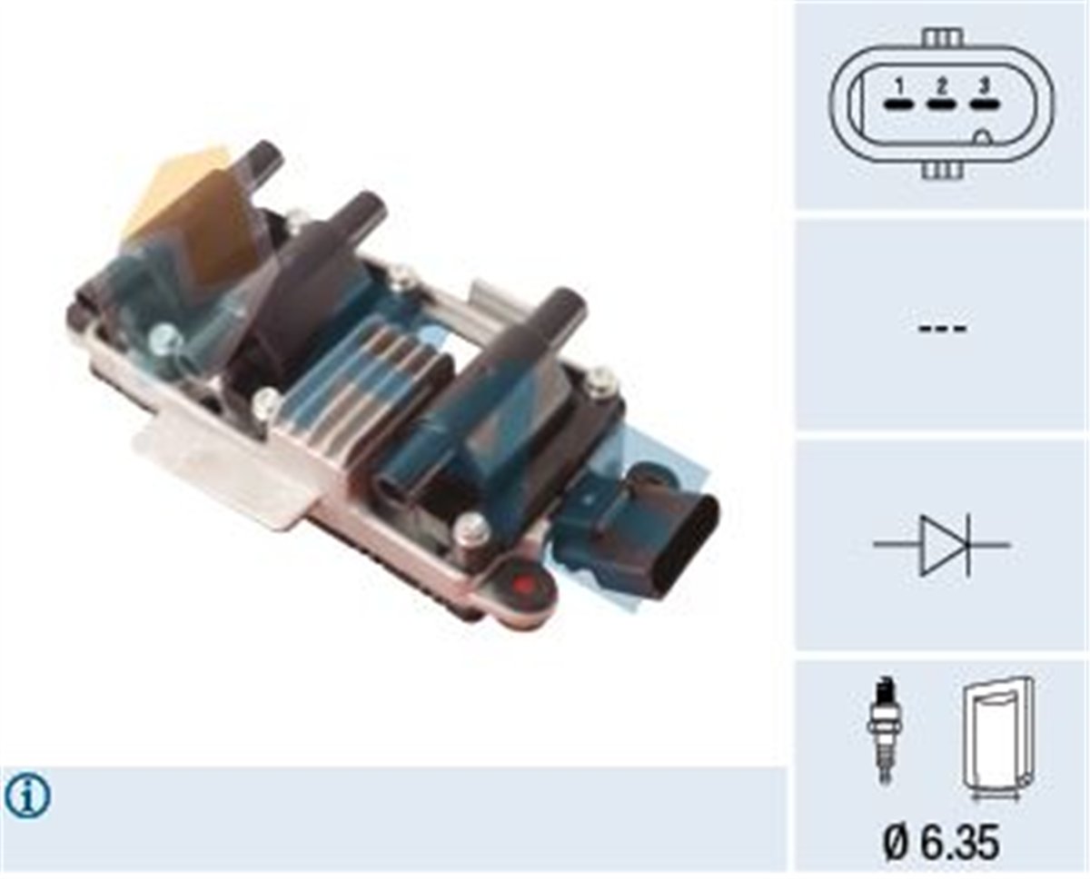 FAE 80445 - Atesleme Bobini - Ford Focus/s40/v40