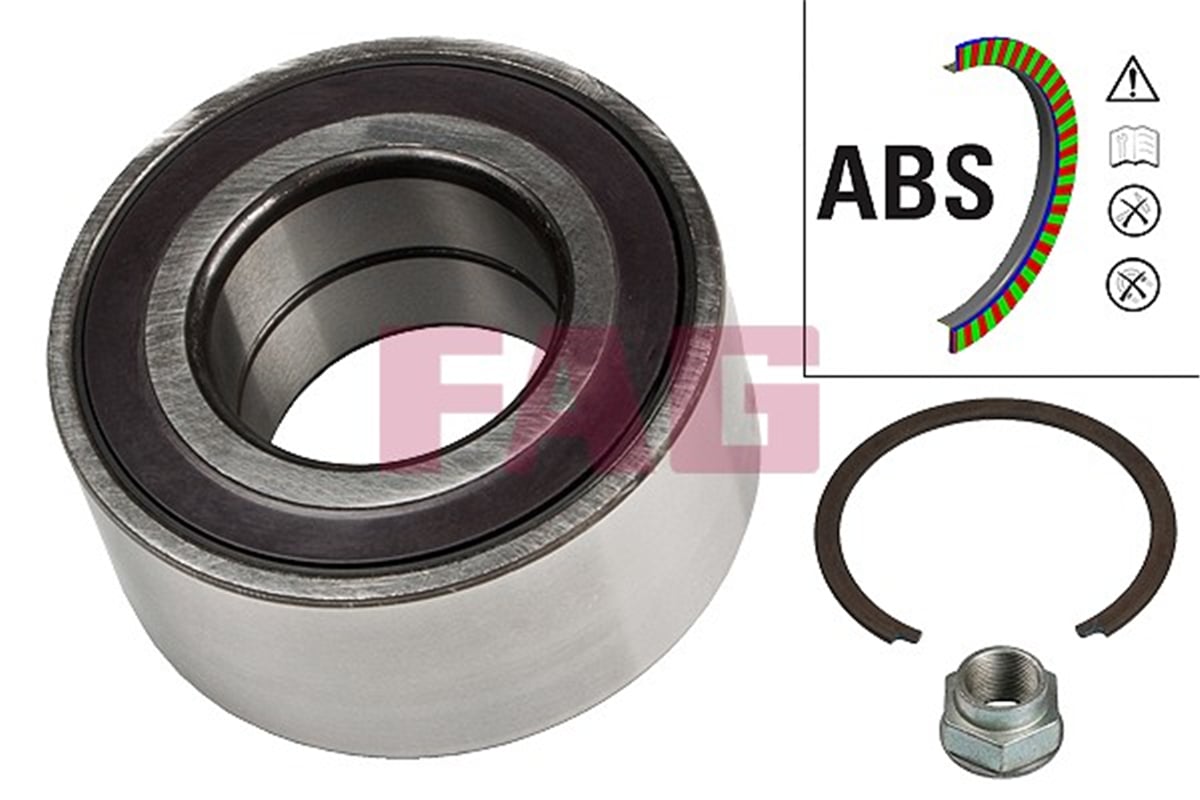FAG 10 - Tekerlek Rulmani - Fiat Bravo Ii / Stilo / Doblo Iii / Linea/ Pratico