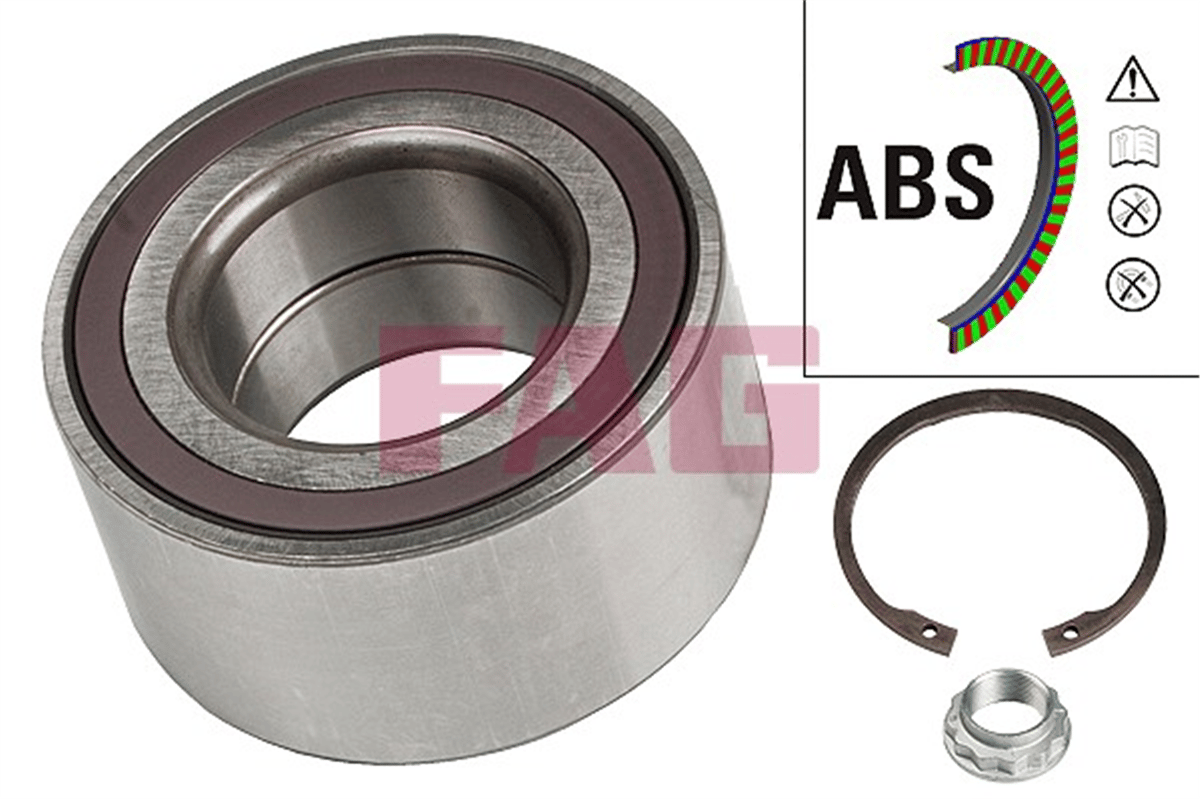 FAG 20 - Teker Rulmani Arka - Bmw E81-e82-e87-e88-e90-e91-e92-e93