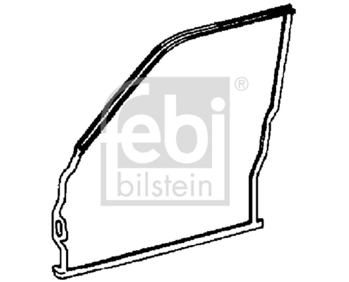 FEBI 08876 - Kapi Fitili Ön Sag - Mercedes W124
