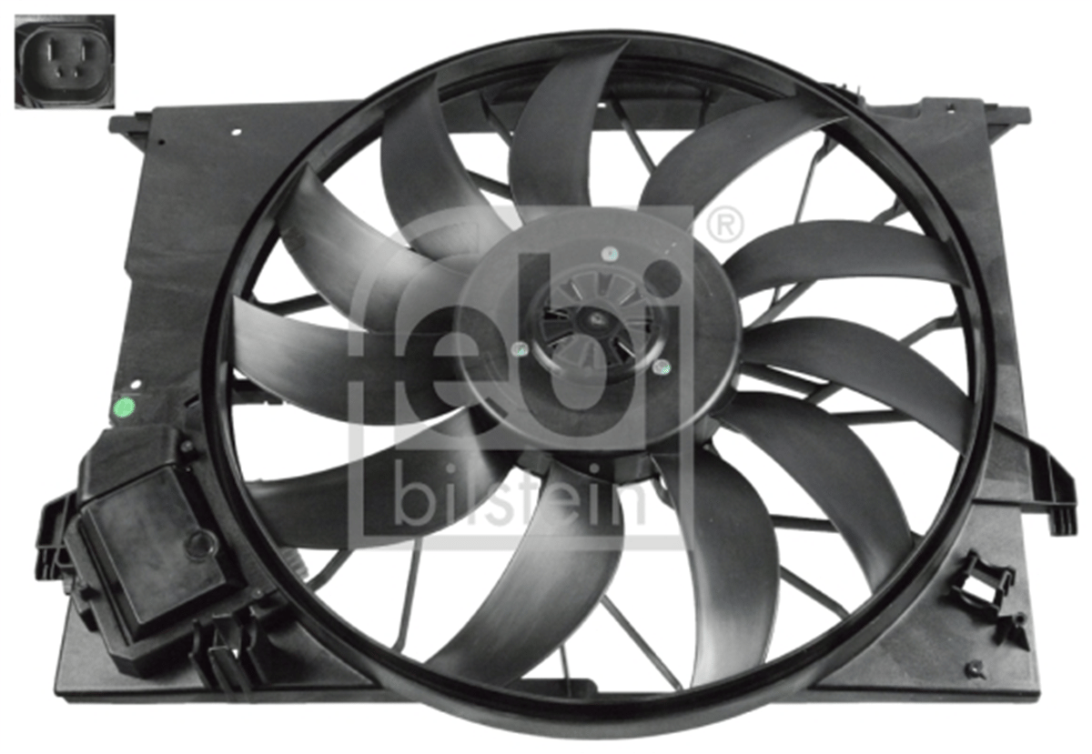 FEBI 107456 - Fan Motoru - Mercedes 211-221-216-219