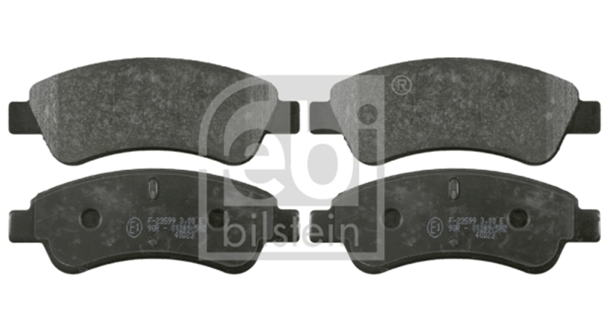 FEBI 16432 - Fren Balatasi - Psa Berlingo I, Berlingo I 4x4, Berlingo Ii, Berlingo Ii 4x4, C-elysee, C2, C3 I, C3 Ii, C3 Iii, C3 Iii Picasso, C4 I, Xsara I, Xsara Ii, Xsara Picasso