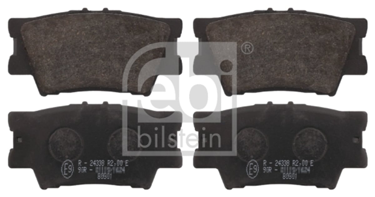 FEBI 16651 - Fren Balatasi Arka - Japon Rav4 (a3, A4)