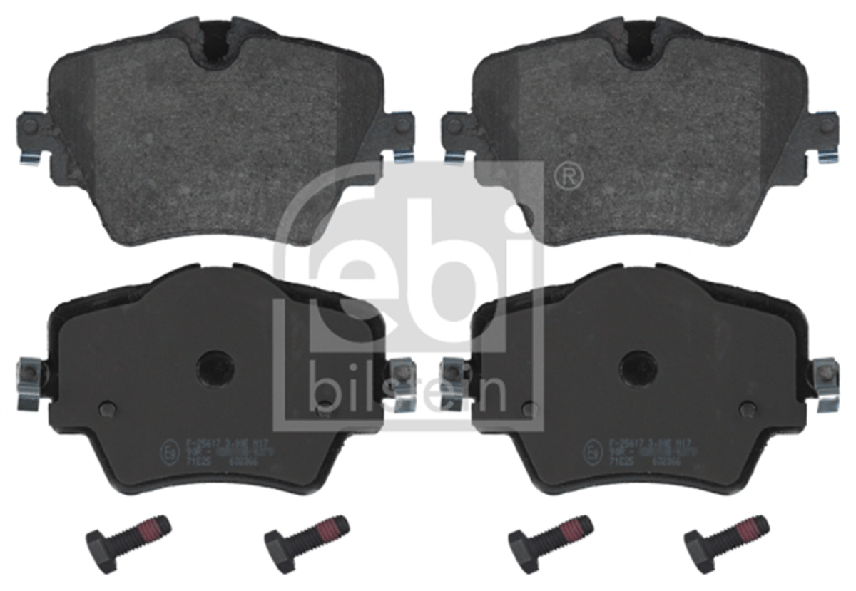 FEBI 16908 - Fren Balatasi Ön - Bmw 1f40-2 F45-f46-x1 F48-x1 F49-x2 F39-g20-g21-g22-g23-g26-g28-g42-g30-g31-x3 G01-x4 G02 Mini F54-f60