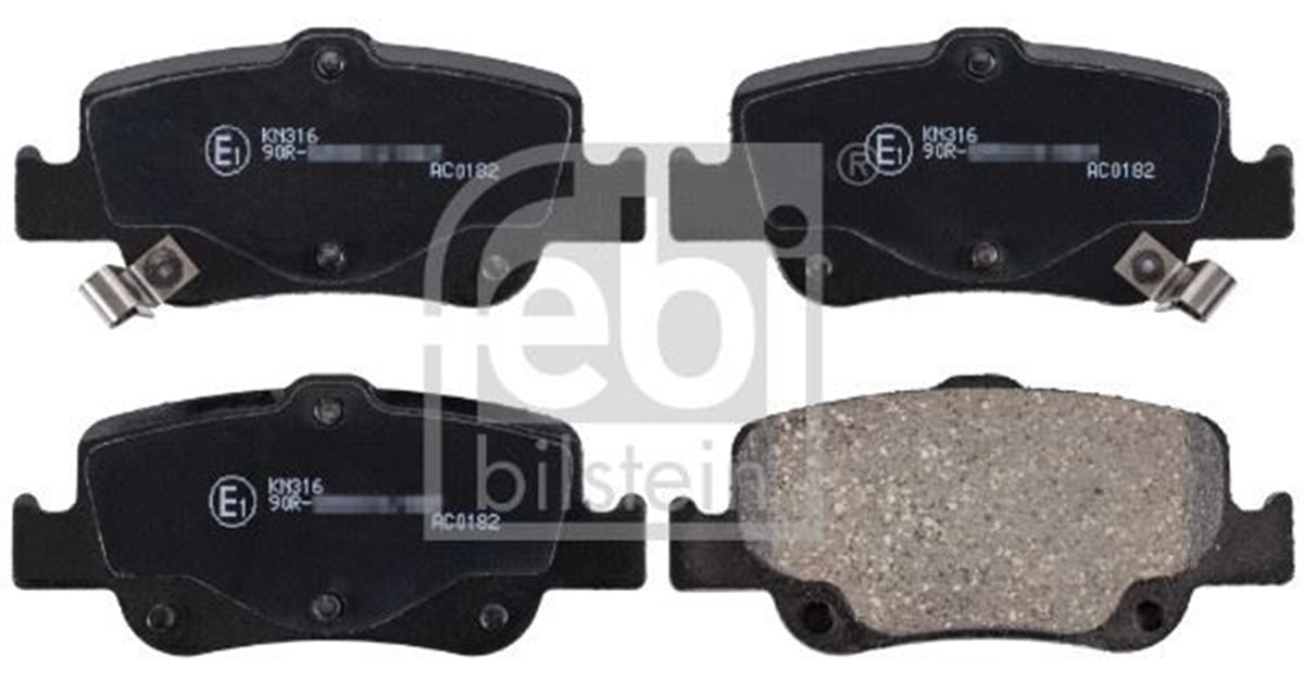 FEBI 170285 - Fren Balatasi Arka - Japon Corolla (e15) : Corolla (e18) 13- : Auris (e15, E18) 07-