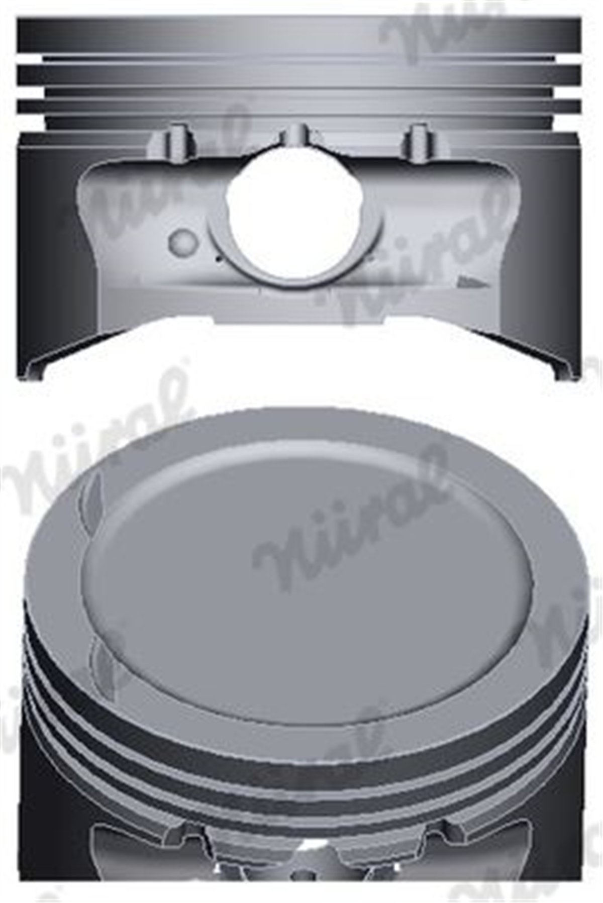 FEDERAL 87-109107.10 - Piston+segman - Mercedes W208-170