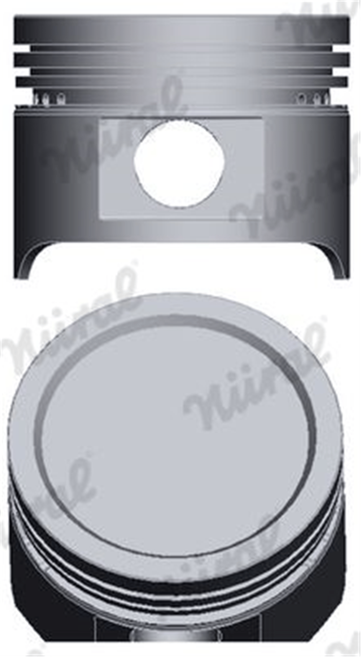 FEDERAL 87-138900.10 - Piston+segman - Psa 106/206/306/307