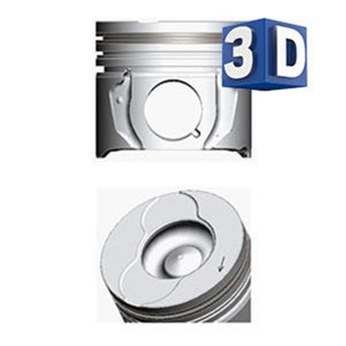 FEDERAL STD - Piston+segman - Japon Toyota Piston Corolla D4d 02-07 73 Mm