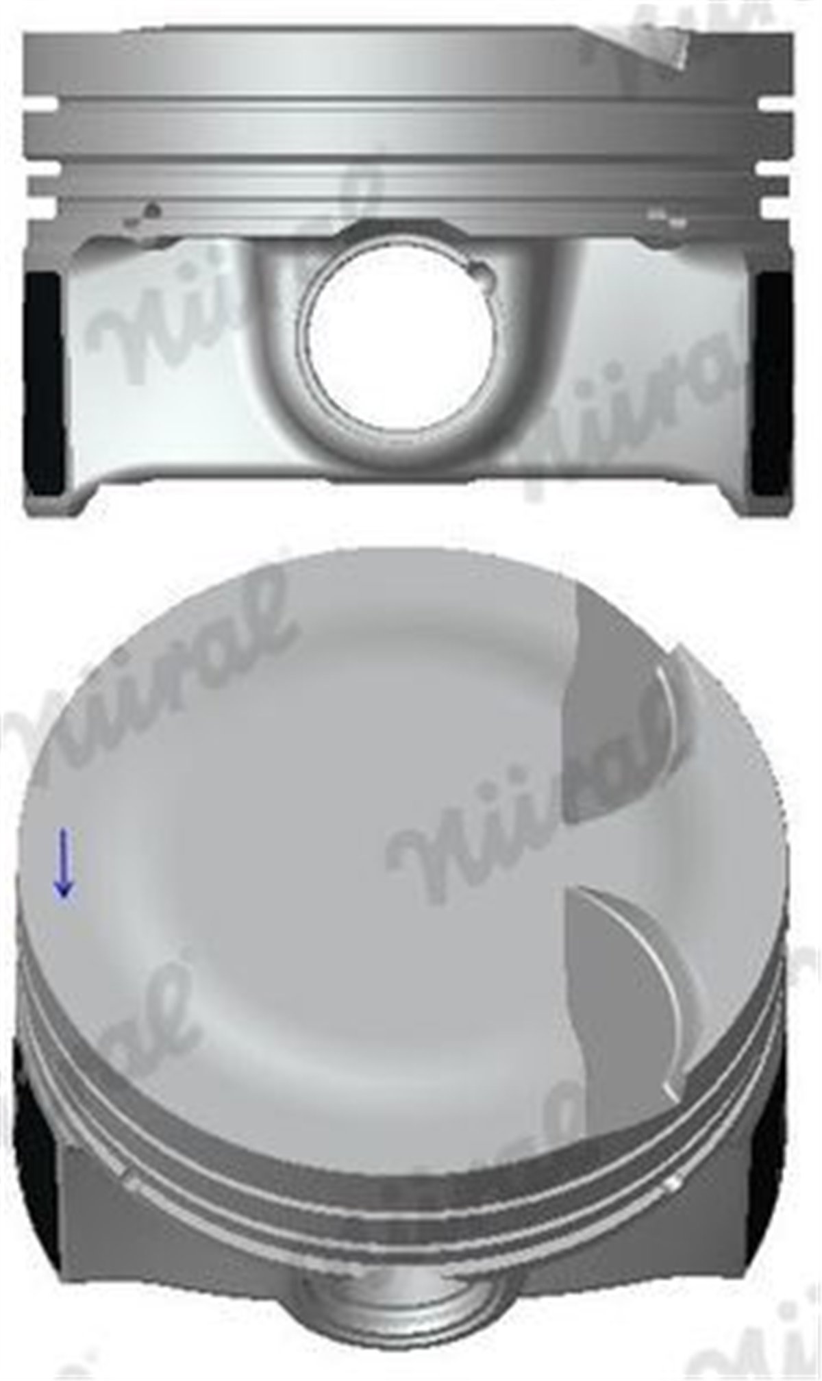 FEDERAL STD - Piston+segman - Vw Golf7-a3-leon