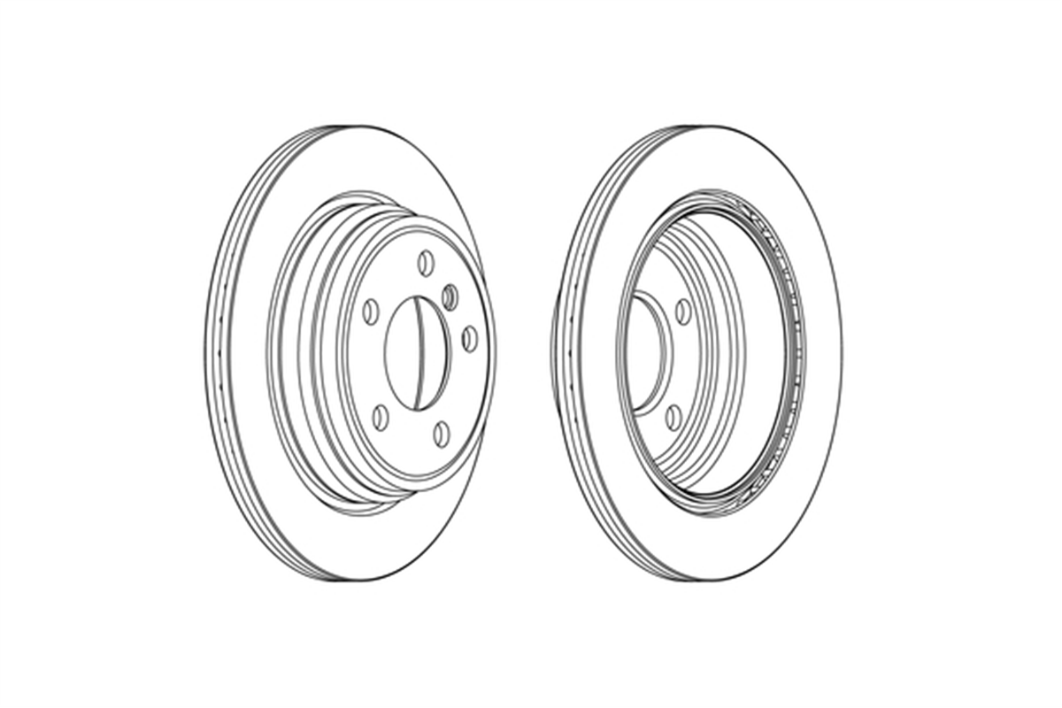 FERODO DDF2313C - Fren Diski Arka - Bmw F30-f30 Lci-f31 F31 Lci-f34-f34 Lci-f35-f35 Lci-4f32-f32 Lci-f33-f33 Lci-f36 Gran Coupe