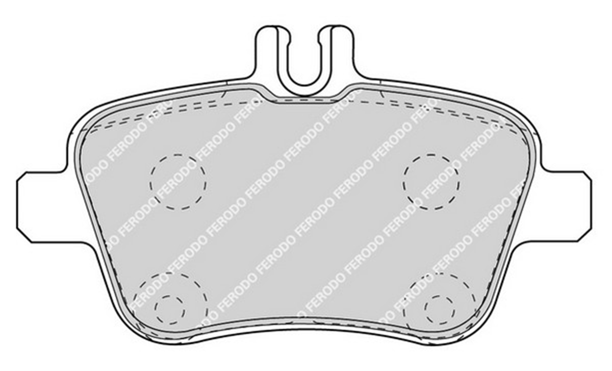 FERODO FDB4163 - Fren Balatasi Arka - Mercedes W176-246-117