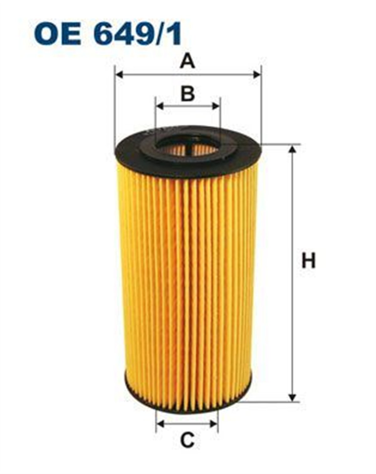 FILTRON 649 - Yag Filtresi - Bmw E36-e38-e39-e46-e60-e61-e65-e66-x5 E53-x3 E83-z4 E85