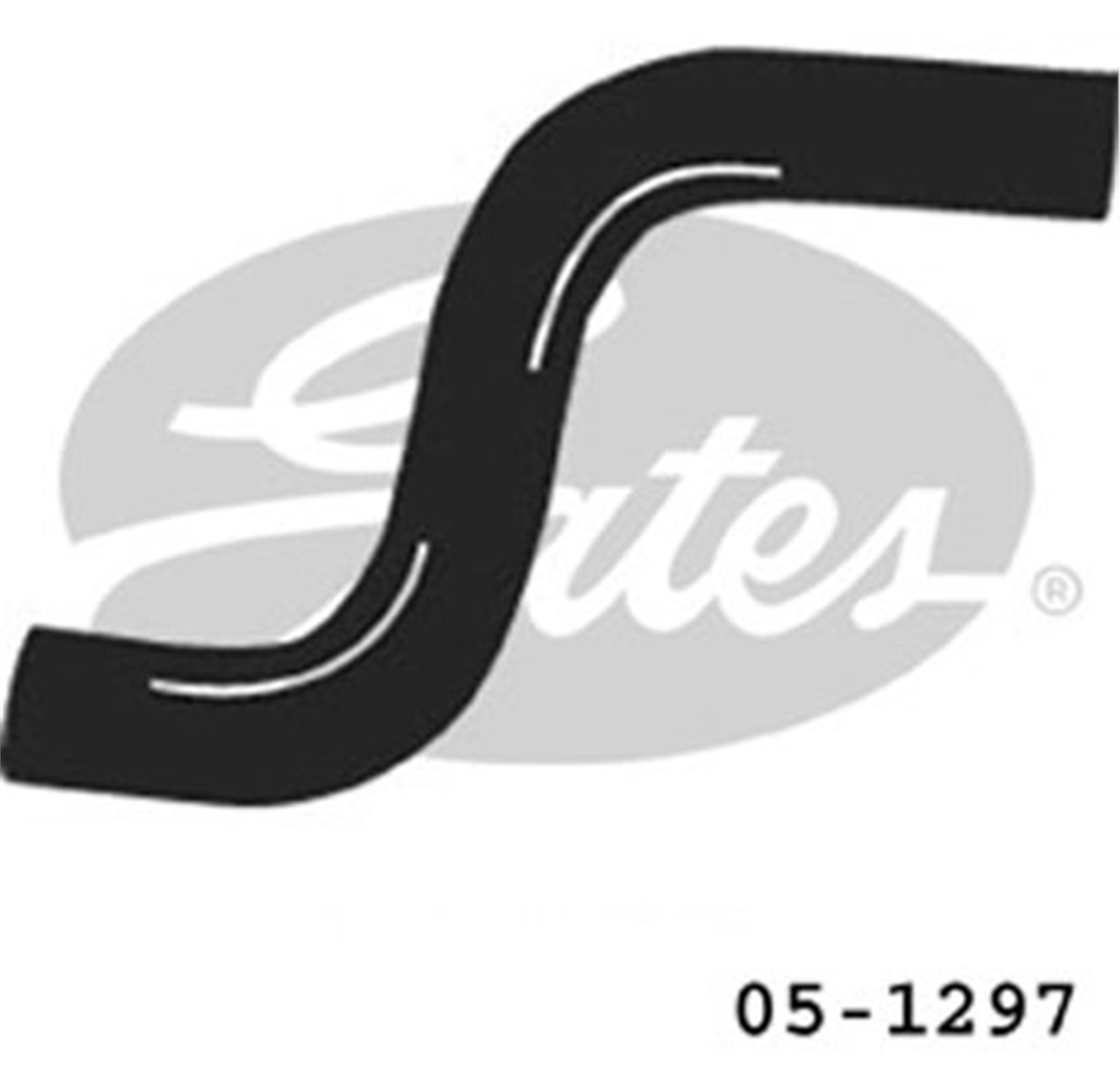 GATES 05-1297 - Radyatör Hortumu Üst - Kore Accent Mil/accent Adm