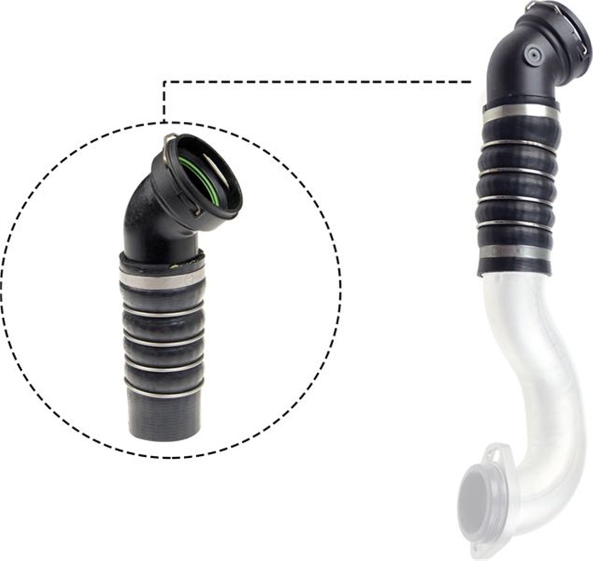 GATES 09-0197 - Turbo Hortumu - Bmw E60-e61