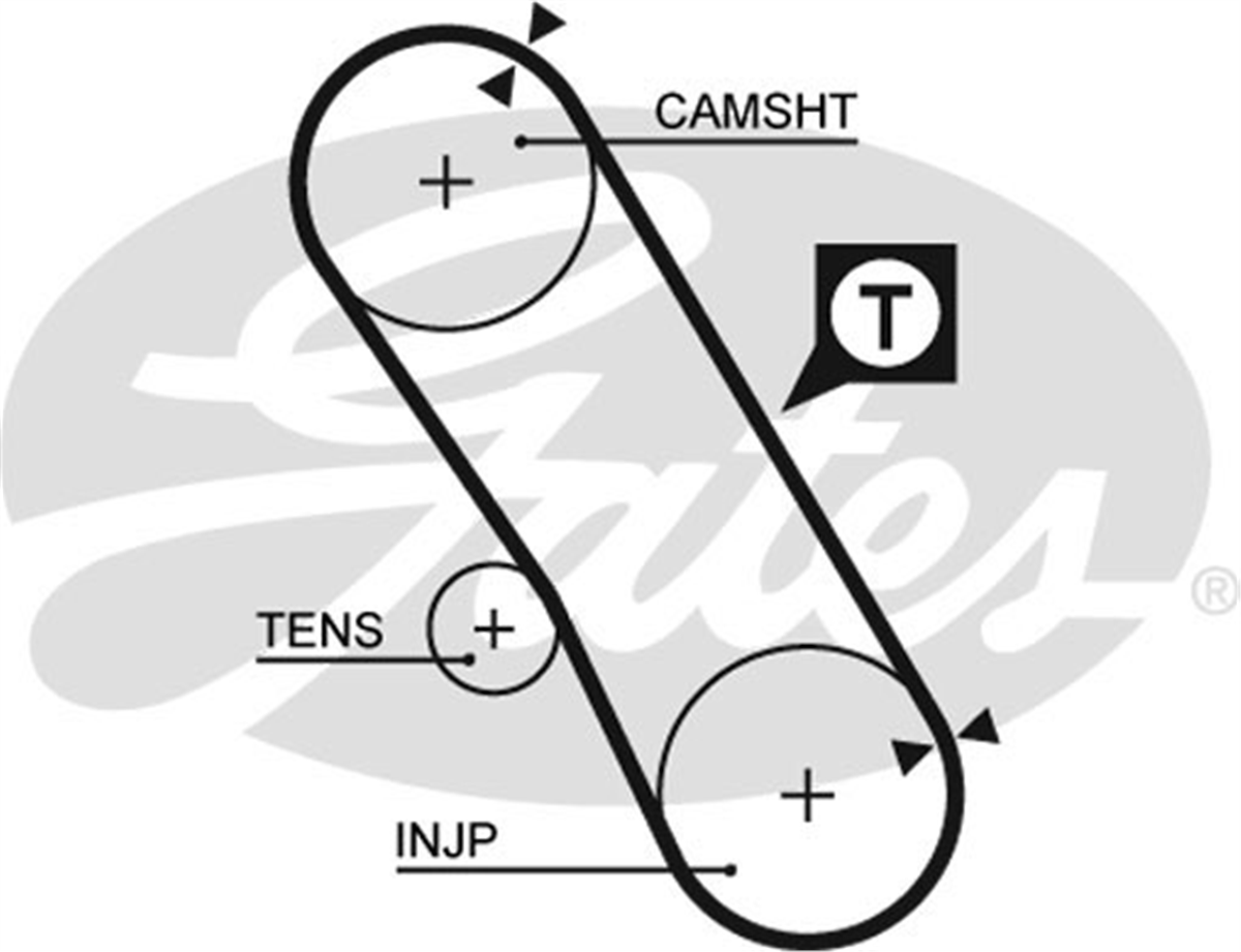 GATES 5061XS - Triger Kayisi - Japon Primera (w10) : Almera (n15) 2.0 D 95-96