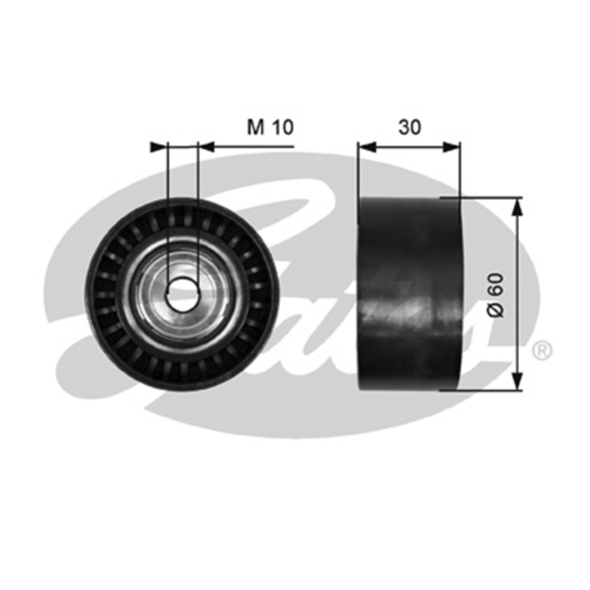 GATES T36380 - V Kayis Gergi Rulmani - Renault Clio Iv/captur/megan Iv/dokker/duster/lodgy/trafic Iii/fluenece/vito