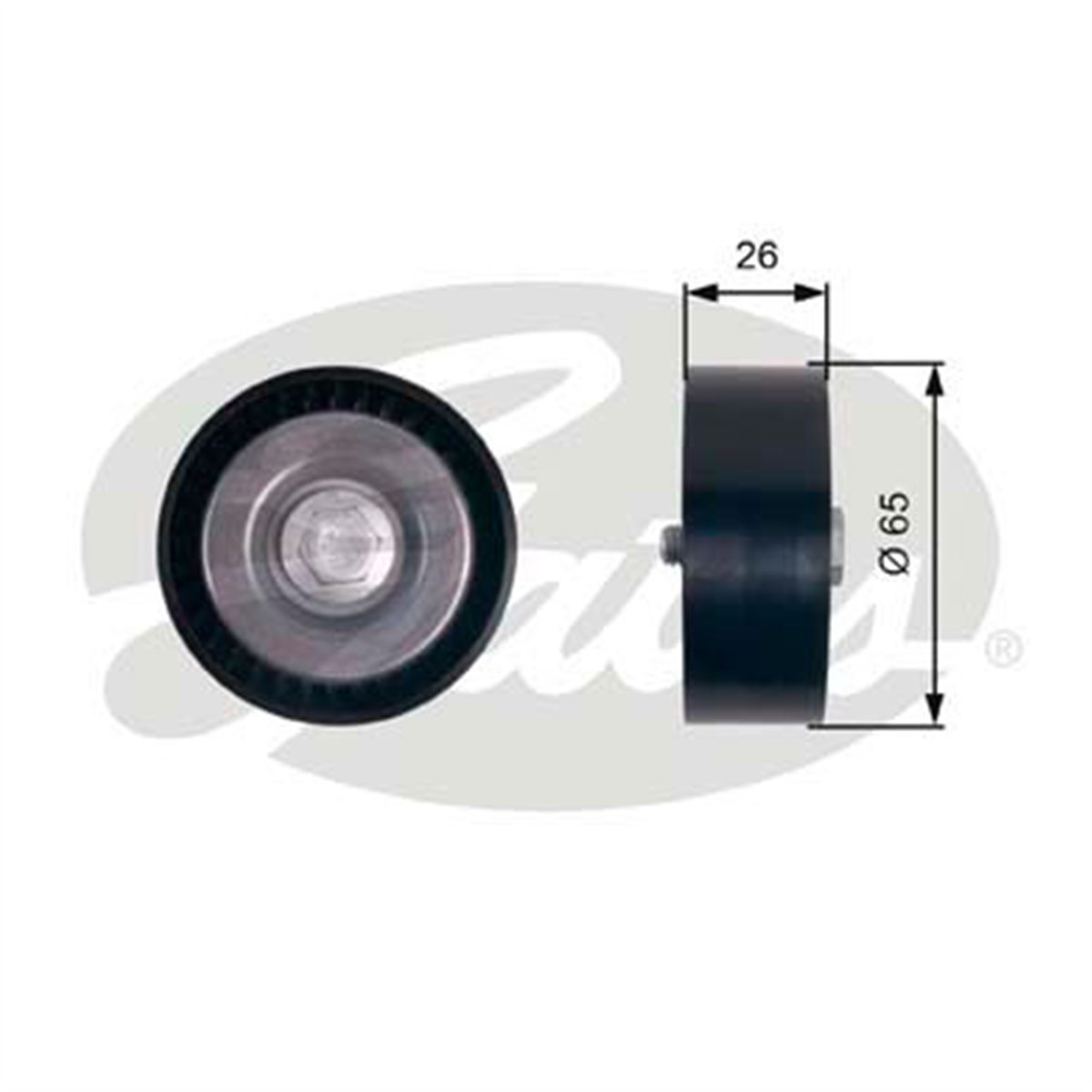 GATES T36414 - V Kayis Gergisi - Opel Astra J Insignia A Zafira C