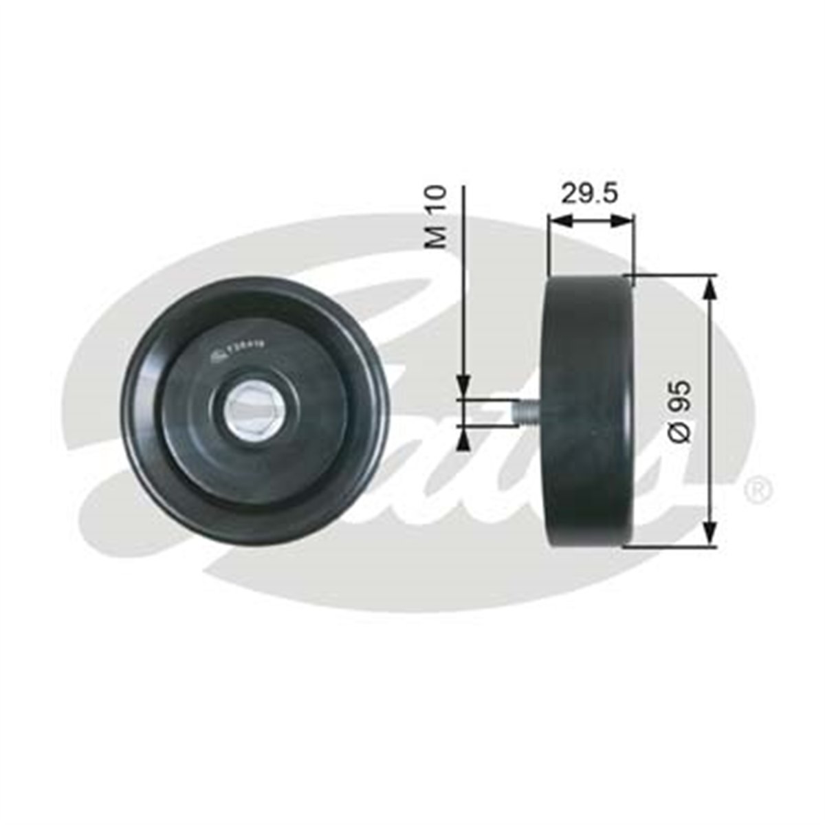 GATES T36419 - V Kayis Gergi Rulmani - Kore Accent Blue/elantra/i20/ix20/i30/ix35/i40/cerato