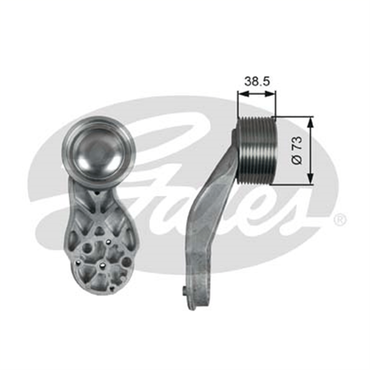 GATES T36519 - V Kayis Gergi Kasnagi - Av Fh 400