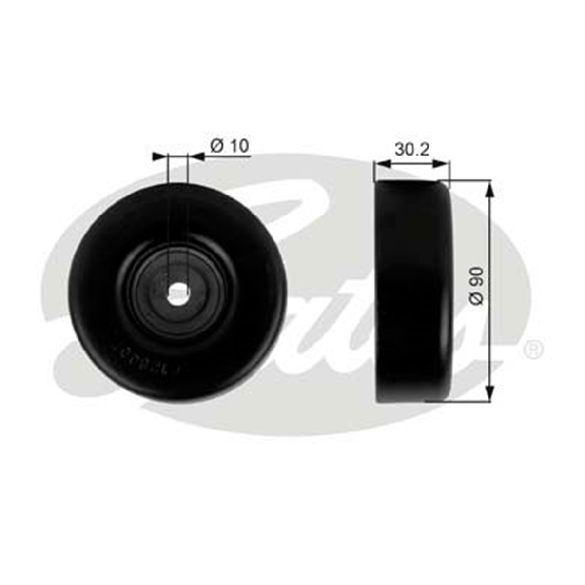 GATES T38042 - V Kayis Gergi Rulmani - Fiat Jeep Cherokee-chreysler