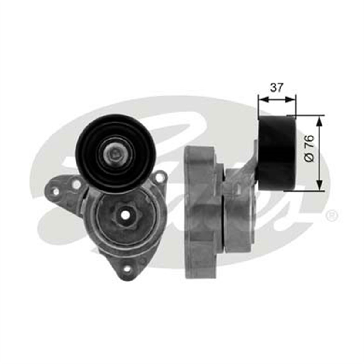 GATES T38278 - V Kayis Gergisi - Japon Accord (cl) : Crv (rd) 2.0 02-06 : Civic (fn) Hb 2.0 06-11