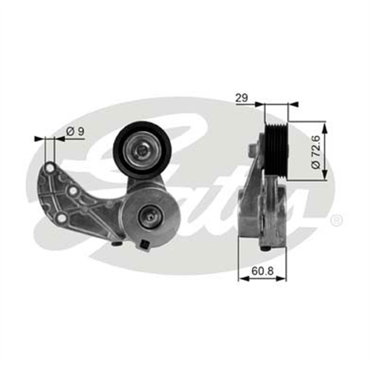 GATES T38317 - V Kayis Gergisi Komple - Vw Touareg-q7