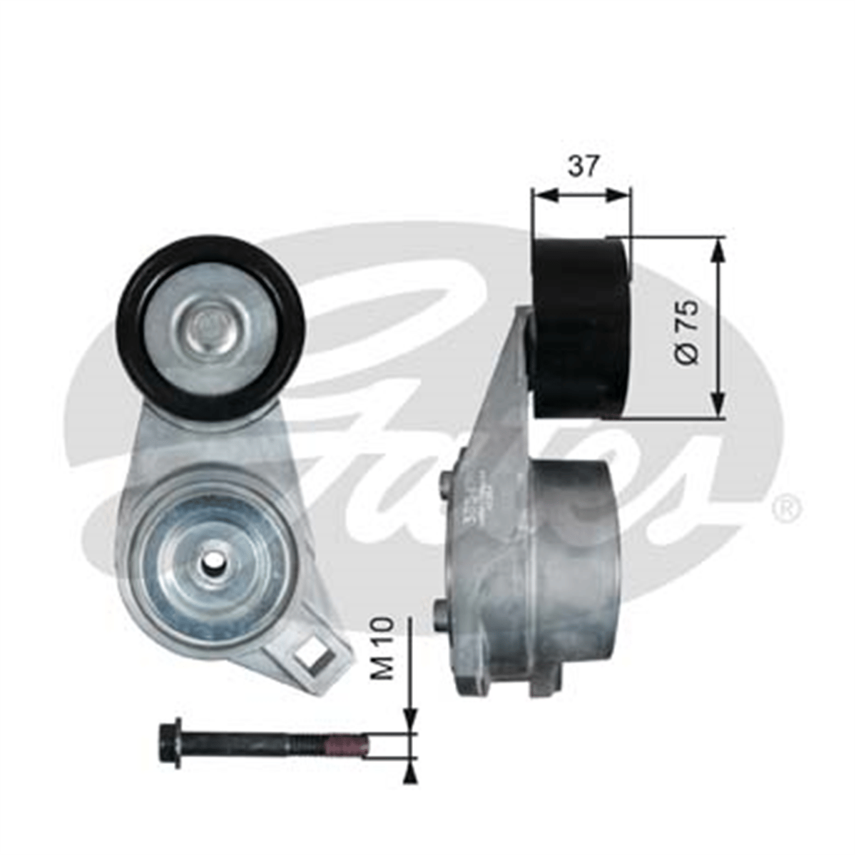 GATES T38547 - V Kayis Gergi Kasnagi - Av Fh12 Fh 12/380