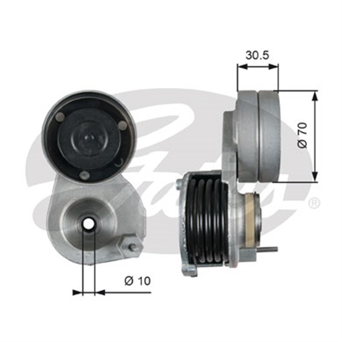 GATES T38664 - V Kayis Gergisi Komple - Av Cf 85, Xf 95, Xf 105