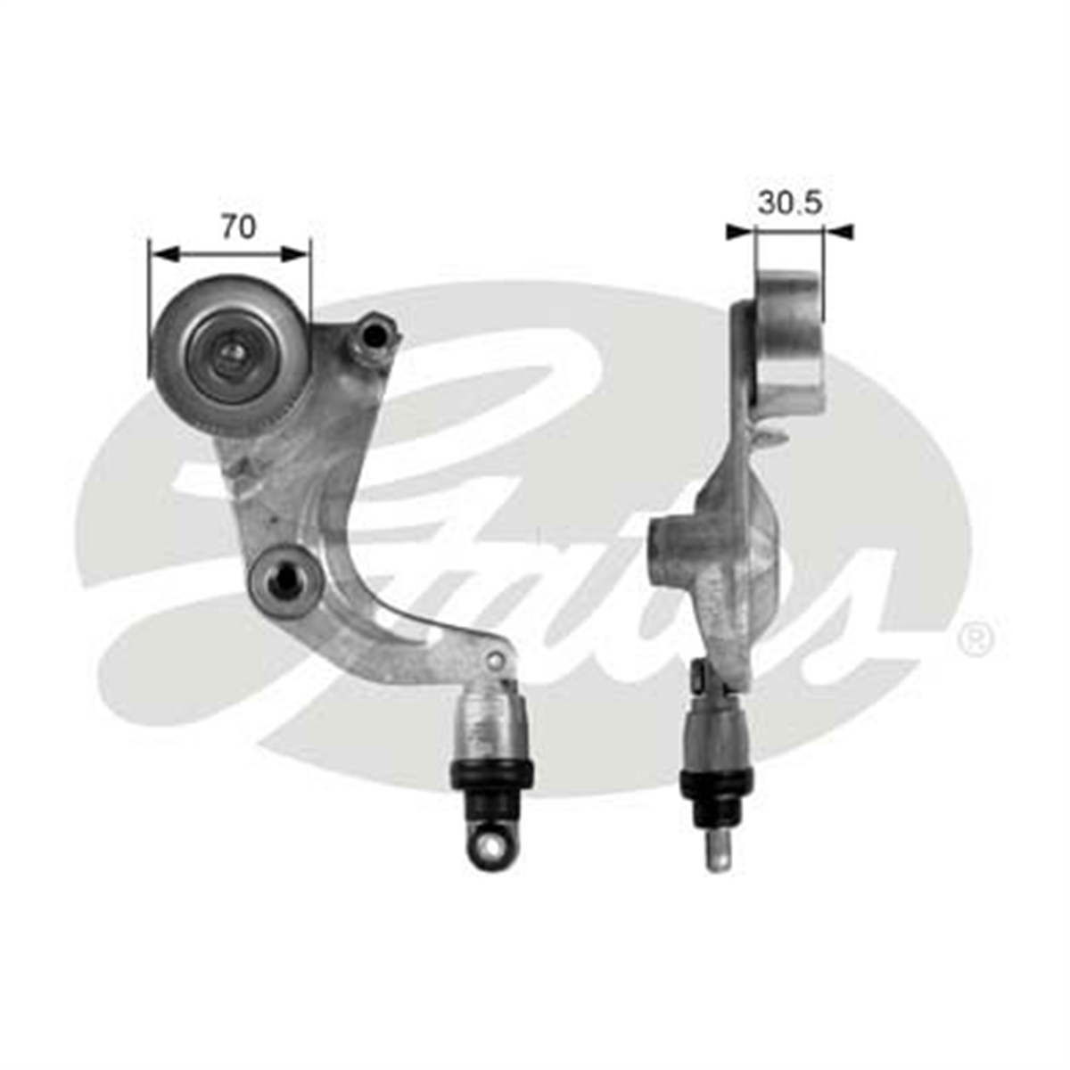 GATES T39077 - V Kayis Gergisi - Japon Civic (fd) : Crv (re) 2.0 07-12