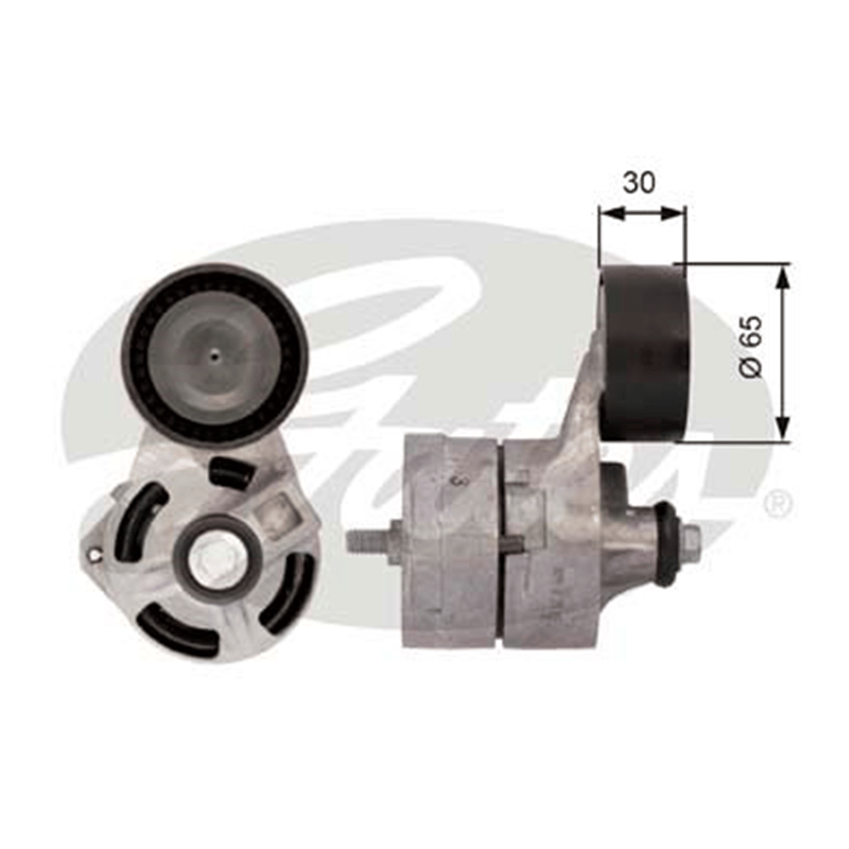 GATES T39108 - V Kayis Gergi Rulmani - Ford Transit V-347