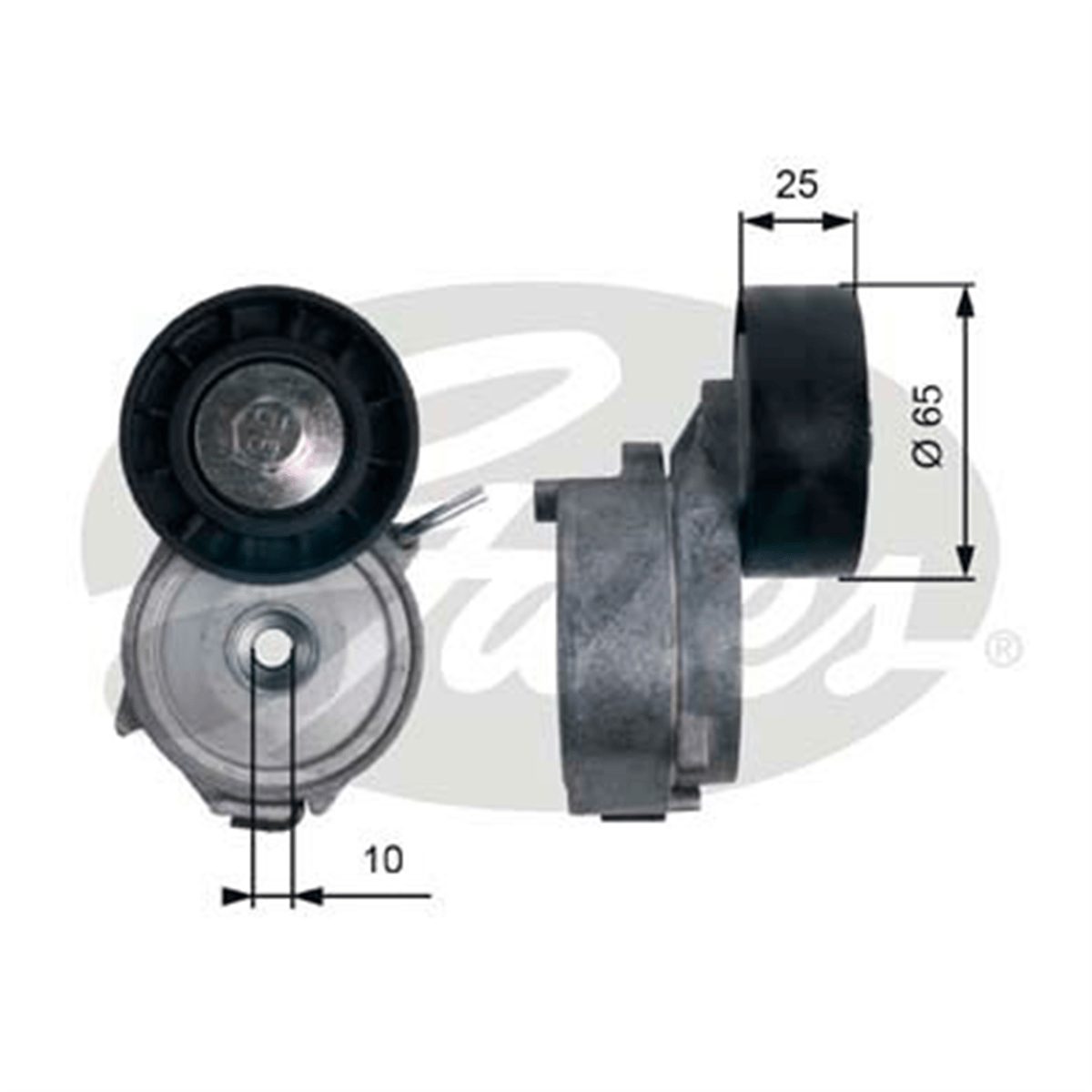 GATES T39124 - V Kayis Gergisi Komple - Psa 407/508/607