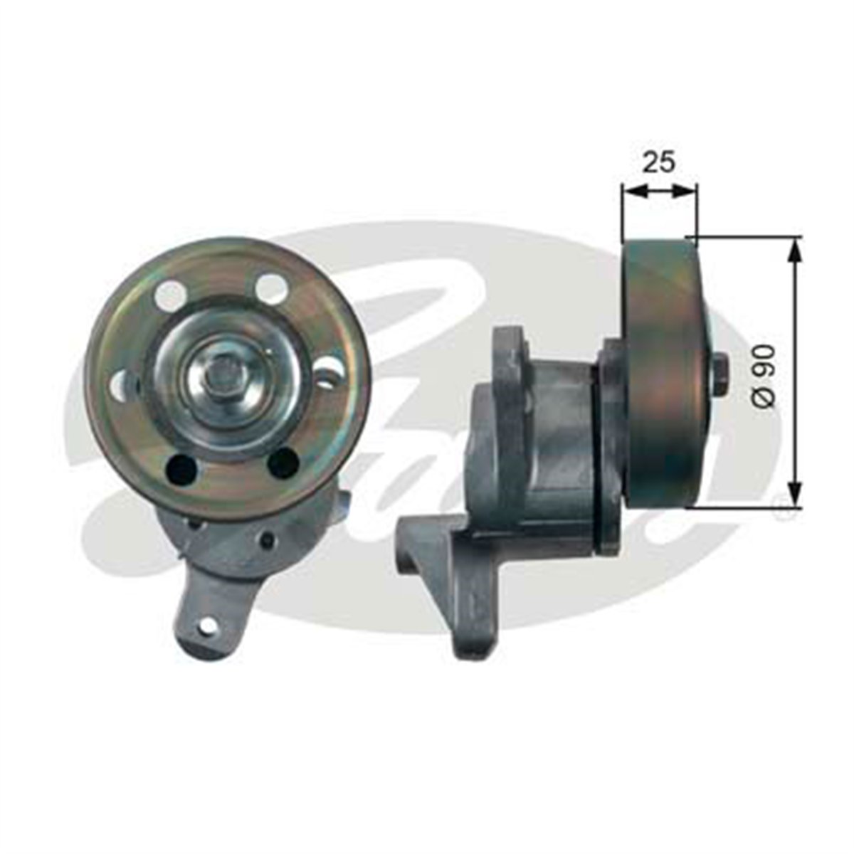 GATES T39154 - V Kayis Gergisi - Japon Avensis (t25)