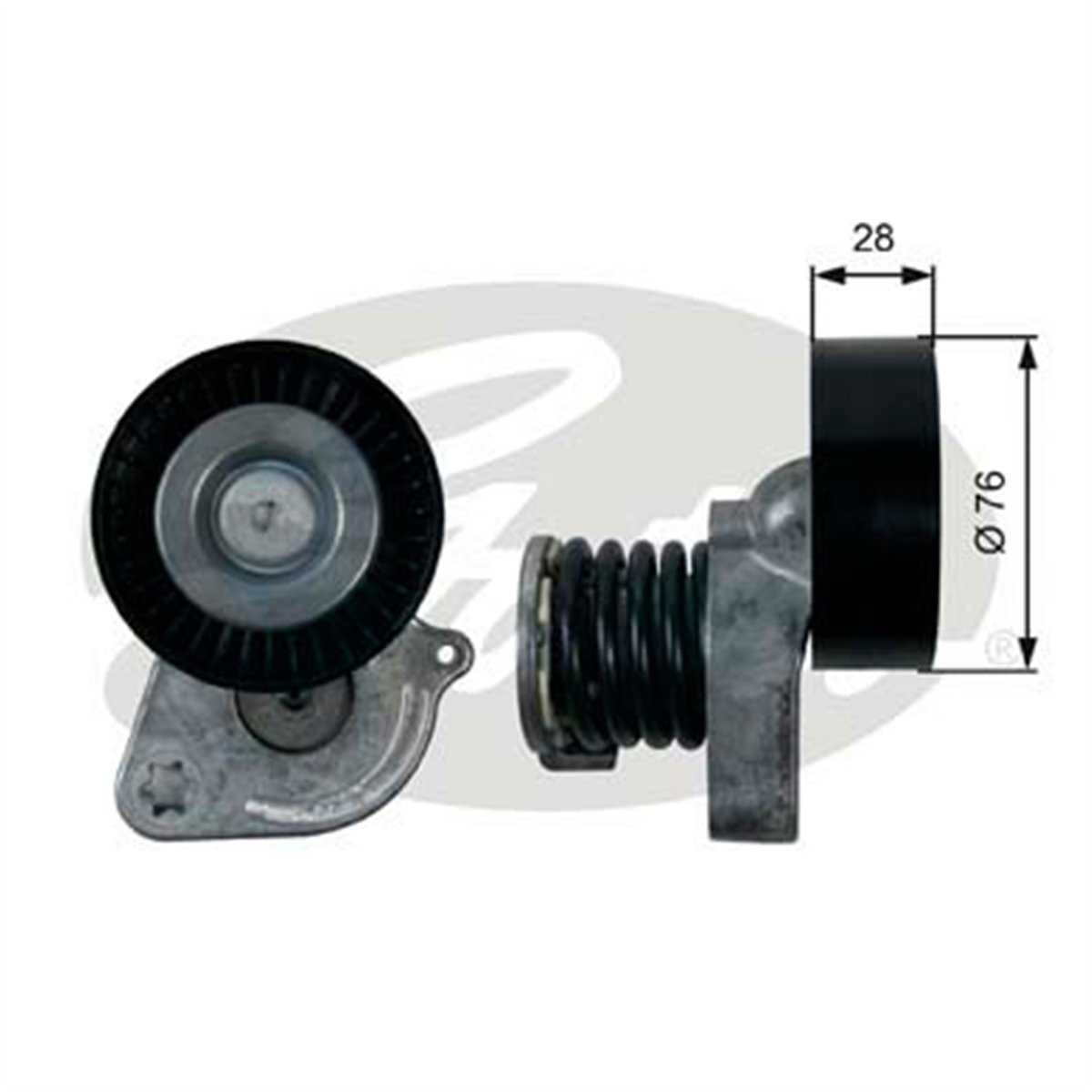 GATES T39207 - V Kayis Gergisi Komple - Mercedes W211-204